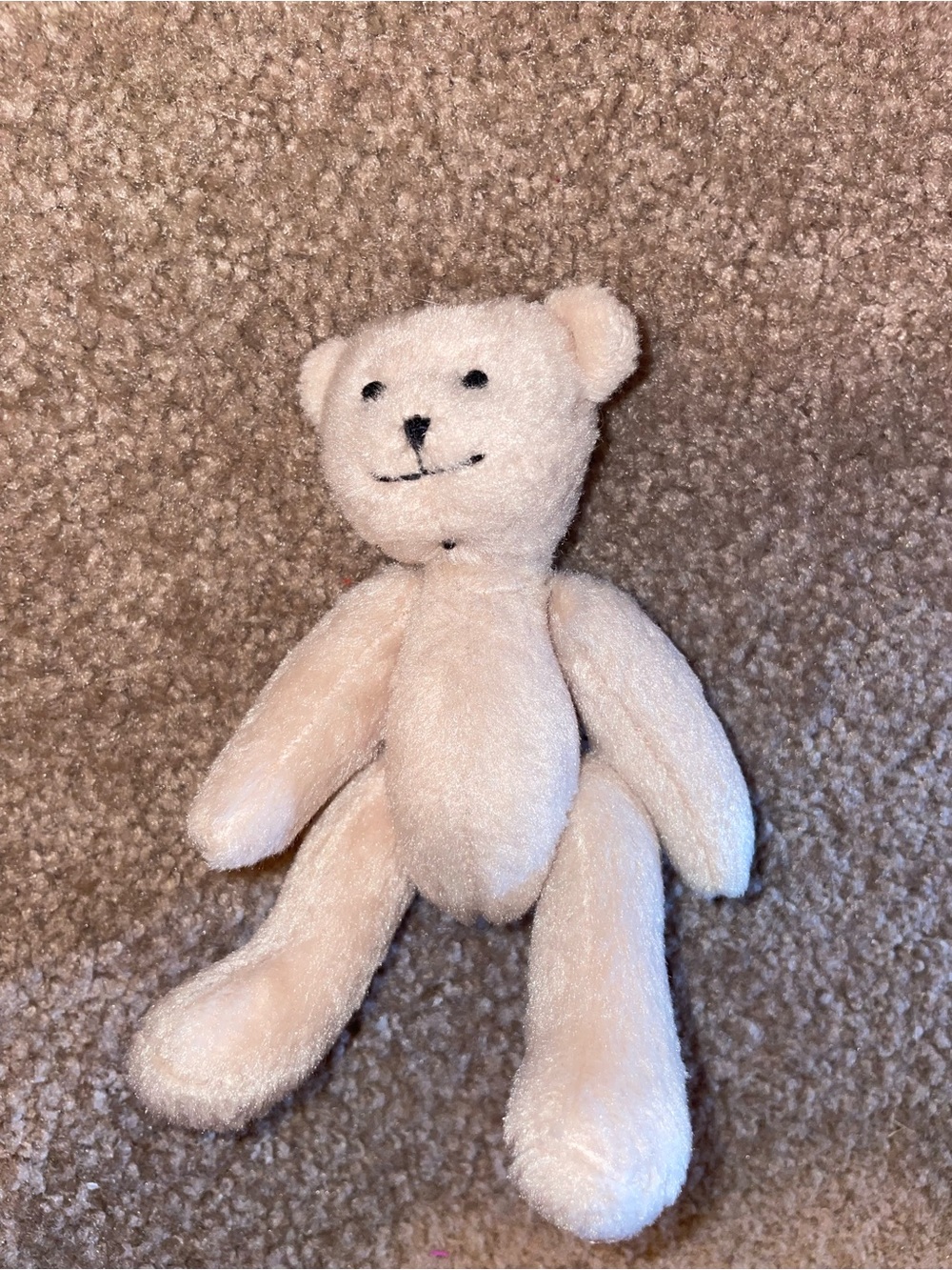 American Girl Bitty Bear Plush Tan Jointed Mini Teddy Bear - Retired